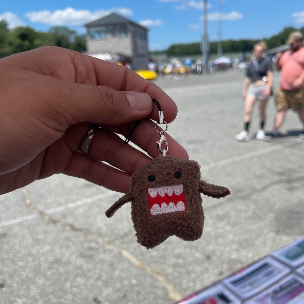 Domo Kim NHK JDM Plush Anime Keychain